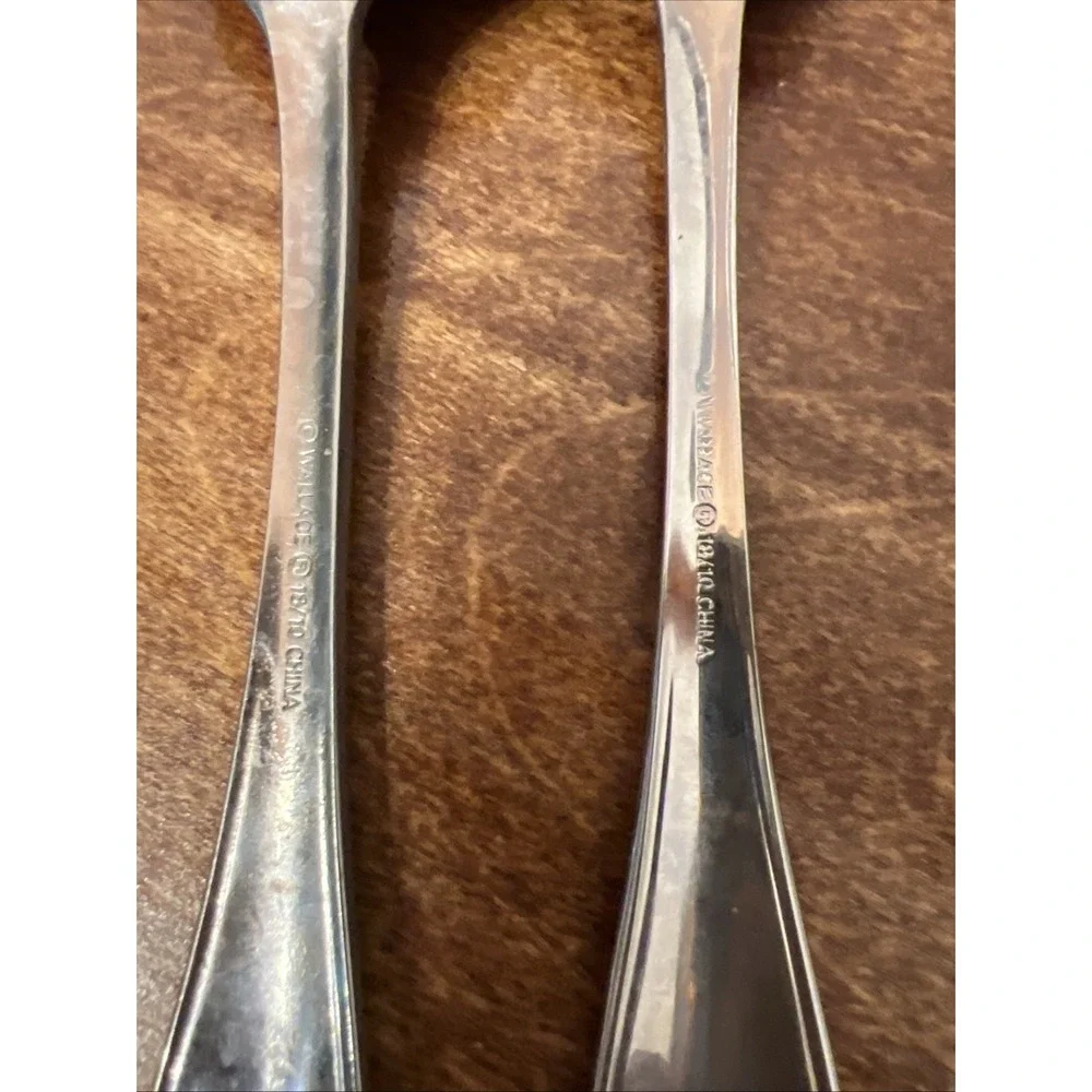 3Wallace 18/10 Continental Bead Stainless Steel 7.5